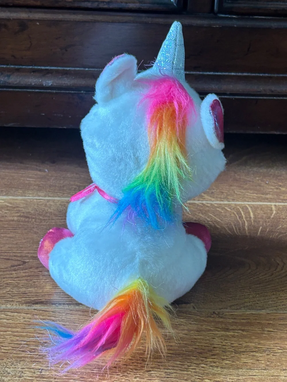 Plush White & Pink Unicorn Stuffed Toy - Magical Soft Plush